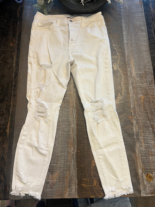 Flying Monkey White Jeans