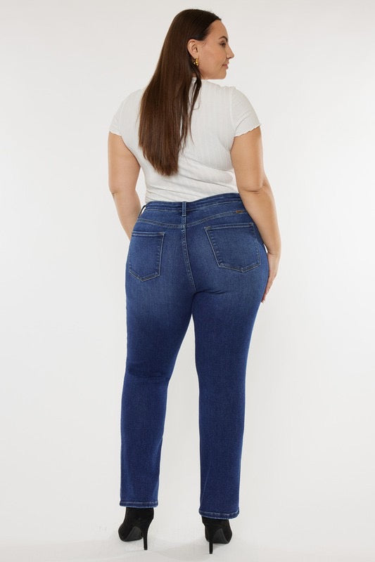 Kancan High Rise Slim Straight Jeans