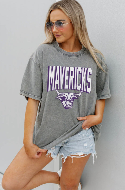 Minnesota State Mankato Mavericks Oversized Crew Neck Tee