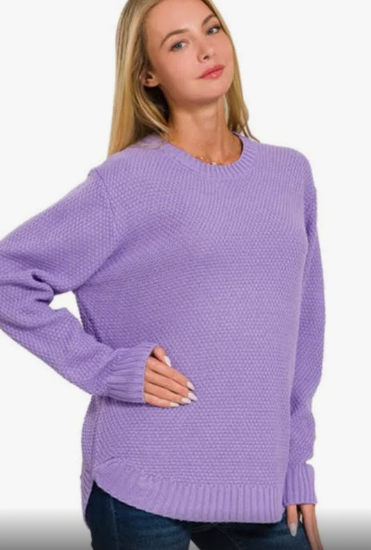 Round Neck Basic Sweater