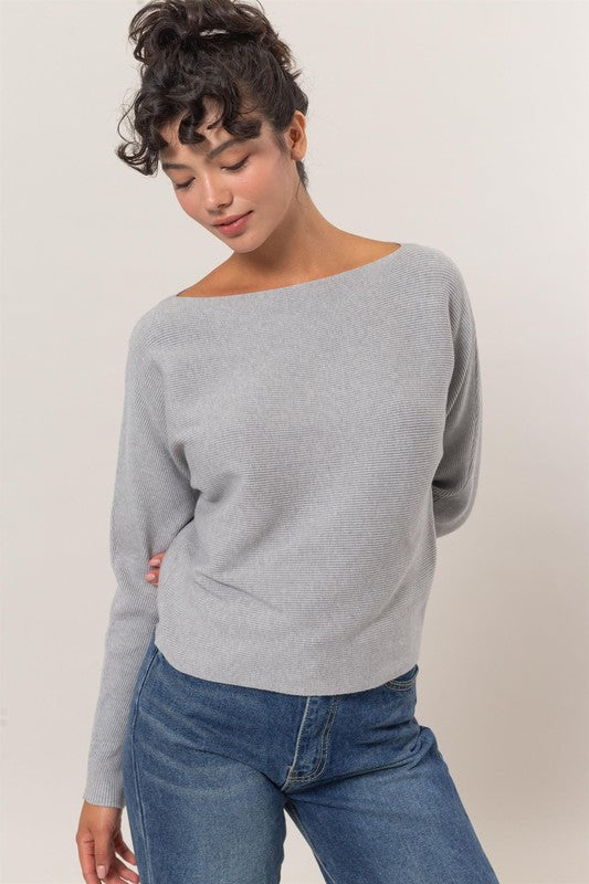 Lily Ribbed Sweater