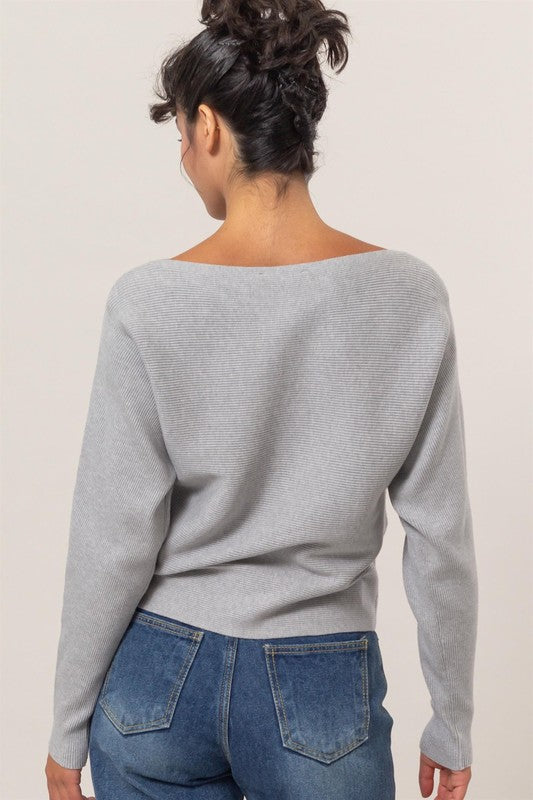 Lily Ribbed Sweater