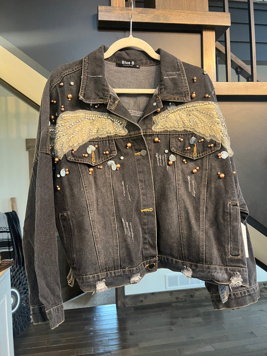 Embellished Denim Jacket