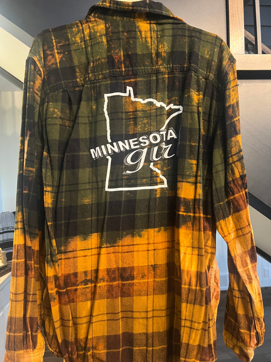 MN girl flannel