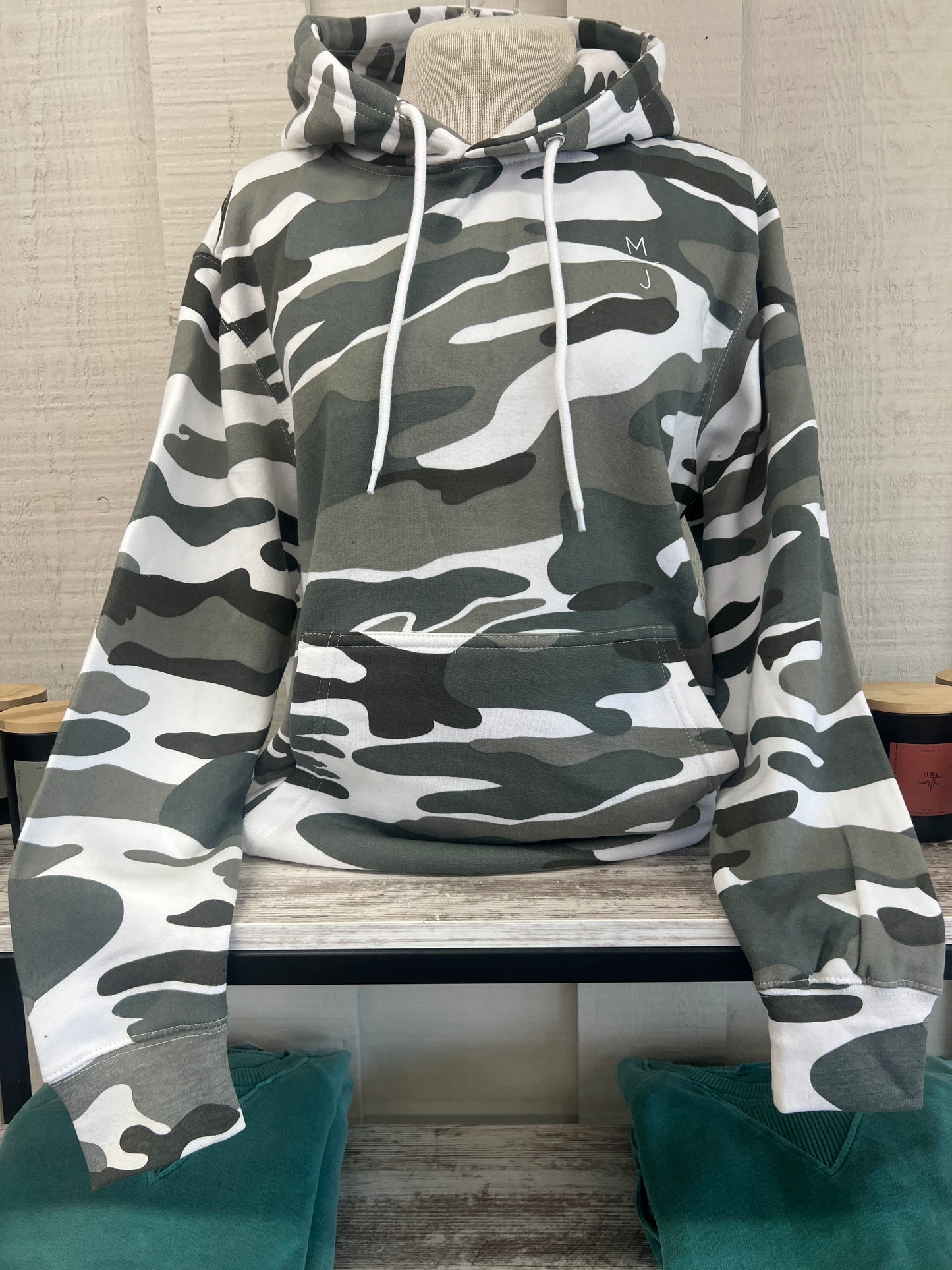 Melby Jo Sage Camo Hoodie